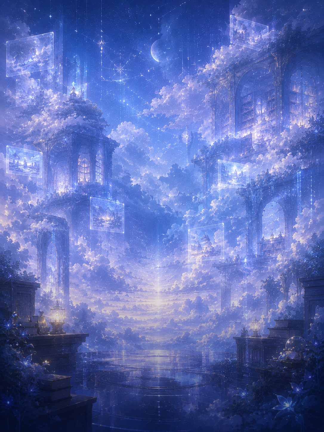 Cloudbound Memory world artwork
