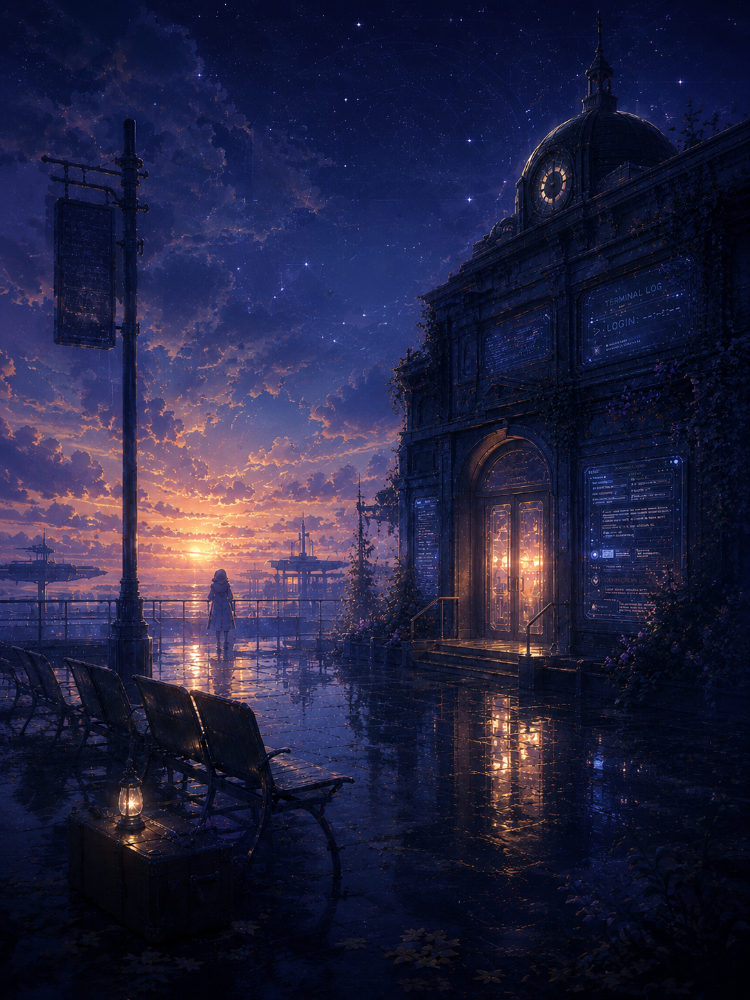 Echoes of a Forgotten Login world artwork